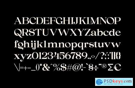 Rolmes - Serif Display Font