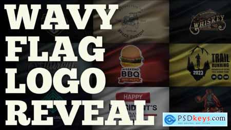 Wavy Flag Logo Reveal 52309888