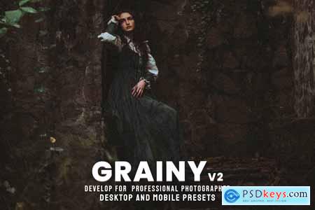 Grainy - Desktop & Mobile Lightroom Presets v2