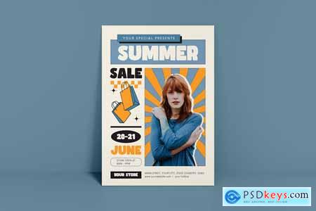 Summer Sale Flyer 7BUM4LT