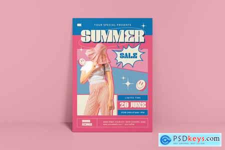 Summer Sale Flyer 5RNERHG