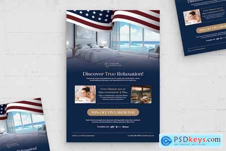 American Flag Flyer Template