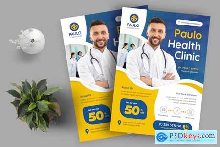 Health Care Clinic Flyer Template