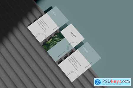 Business Card in Display Mockup