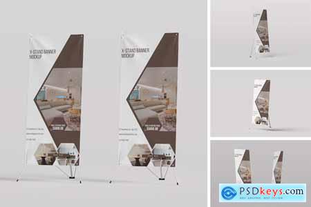 x-Stand Banner Mockup
