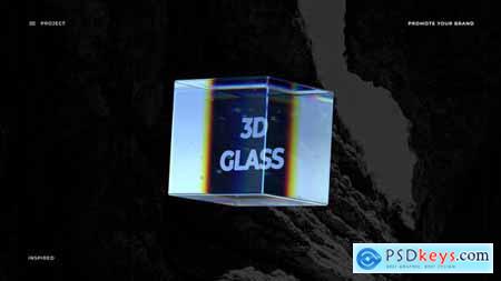 3D Glass Logo 52339899