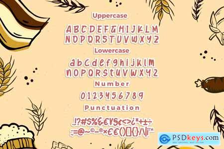 Beery Wisky a Quirky and Playful Font