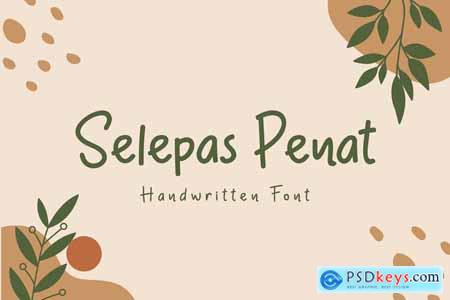 Selepas Pena Handwritten Font