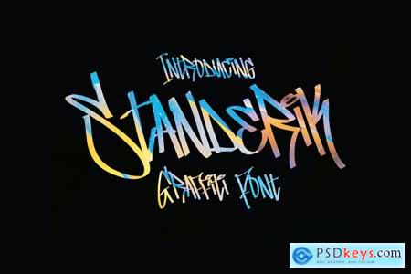 Standerik - Graffiti Font