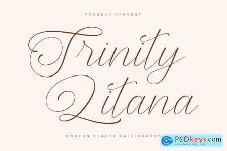 Trinity Litana Modern Calligraphy