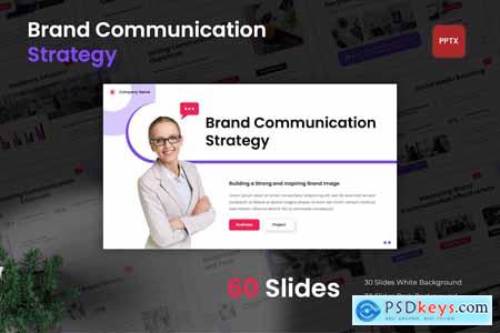 Brand Communication Strategy PowerPoint