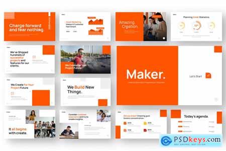 Maker - Business PowerPoint Template