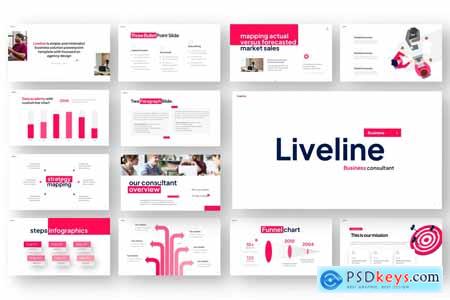 Liveline - Business PowerPoint Template