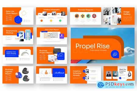 Propel Rise - Business PowerPoint Template