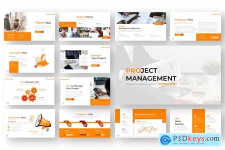 Project Management - Financial PowerPoint Template
