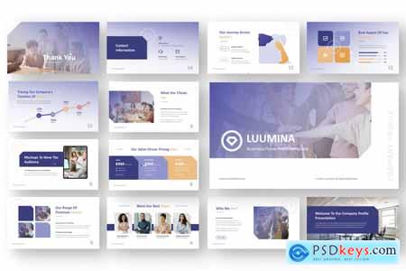 Luumina - Company Profile PowerPoint Template