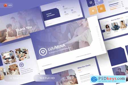 Luumina - Company Profile PowerPoint Template