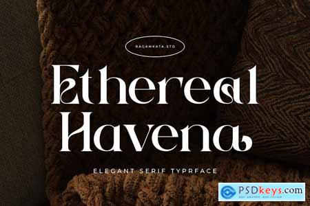 Ethereal Havena - Modern Beauty Typeface
