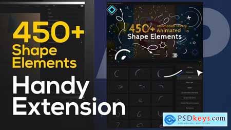Shape Elements Pack Extension 450+ Elements 52378781