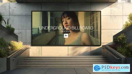 Underground Billboard Mockups for Premiere Pro 52412442