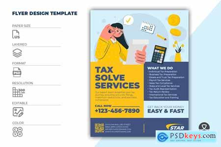 Tax Services Flyer Template