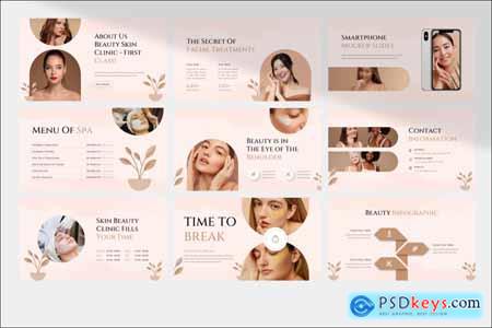 Beauty Skin Clinic Presentation Template