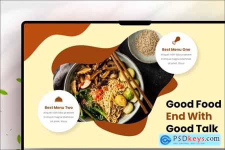 Asian Restaurant Presentation Template