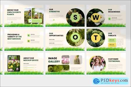 Botanical Business Presentation Template