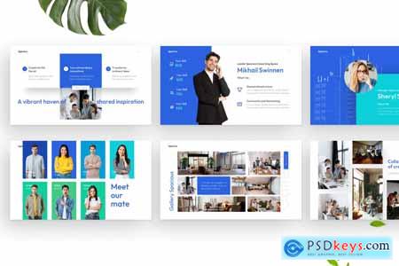 Blue Business Professional Presentation Template