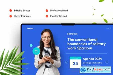 Blue Business Professional Presentation Template