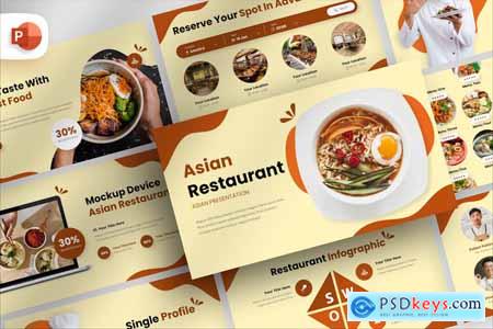 Asian Restaurant Presentation Template