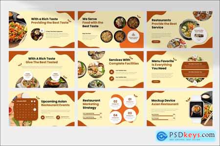 Asian Restaurant Presentation Template