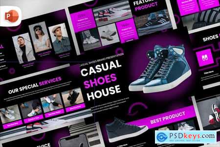 Casual Shoes Brand Presentation Template