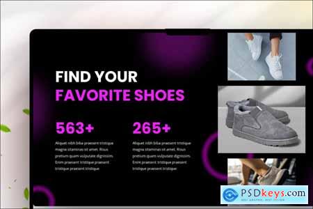 Casual Shoes Brand Presentation Template