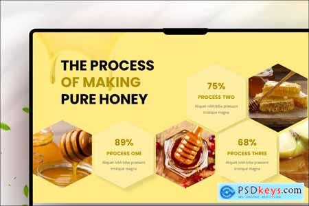 Honey Presentation Presentation Template