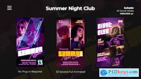 Summer Night Club Instagram Reels 52454721