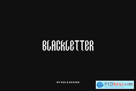 Gecobe BlackLetter Font