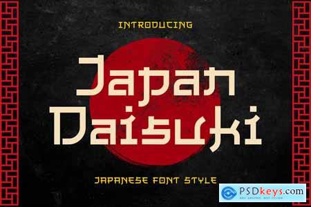 Japan Daisuki - Japanese Font Style