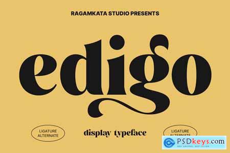 Edigo - Retro Chic Display Typography