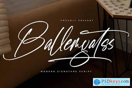 Ballemyatss Modern Signature Script