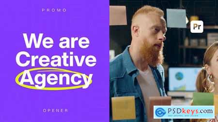 Creative Agency Promo Opener MOGRT 52401430