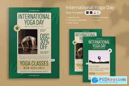 Eyesin - International Yoga Day Flyer