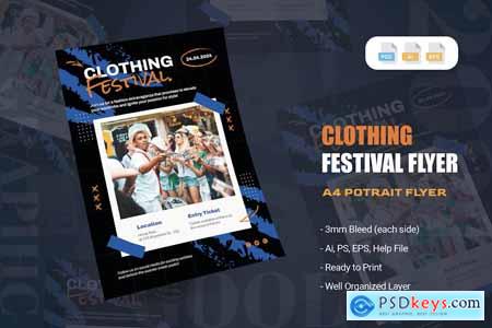 Clothing Festival Flyer