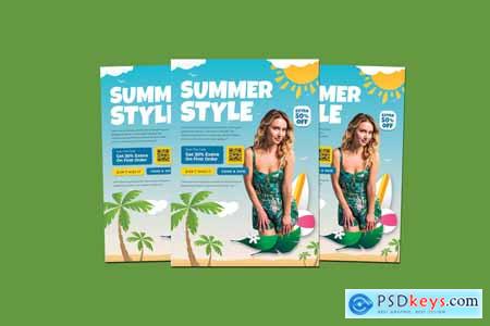 Summer Style Template Flyer