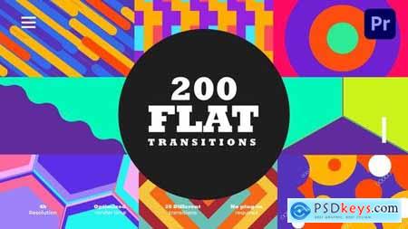 Flat Transitions Pack 52476090