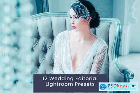 12 Wedding Editorial Lightroom Presets