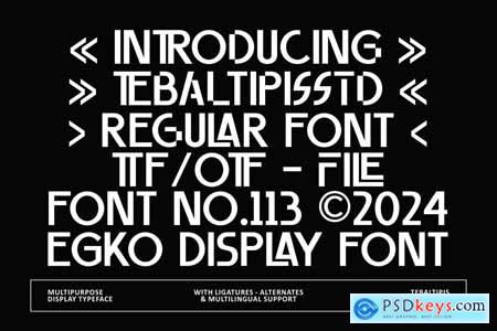 Egko - Display Font