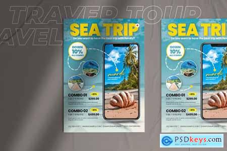 Travel Tour Flyer 8YGDATW