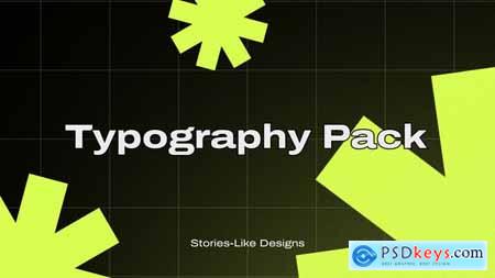 9 Stories-Like Typography Pack Premiere Pro 52592361
