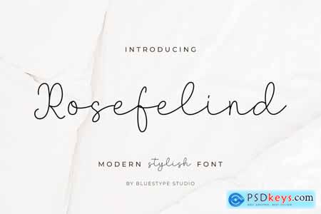 Rosefelind - Stylish Font
